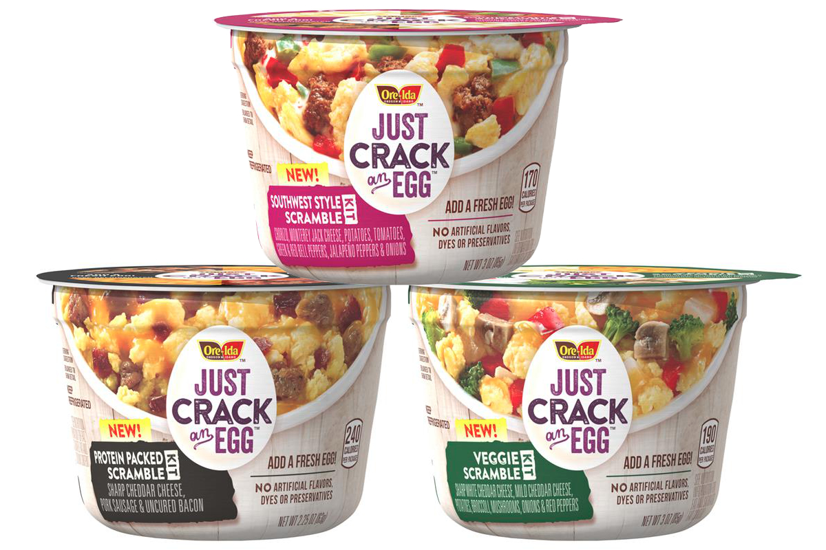 ore-ida just crack an egg - protein packed scramble kit