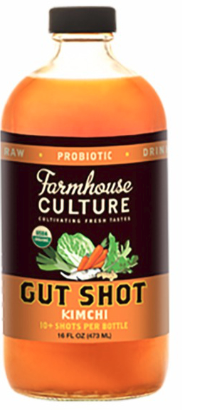Farmhouse Culture kimchi gut shot