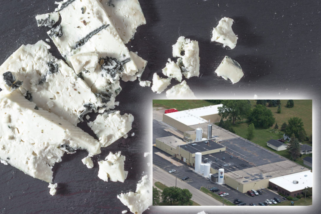 Great Lakes Cheese blue cheese plant in Seymour, Wisconsin