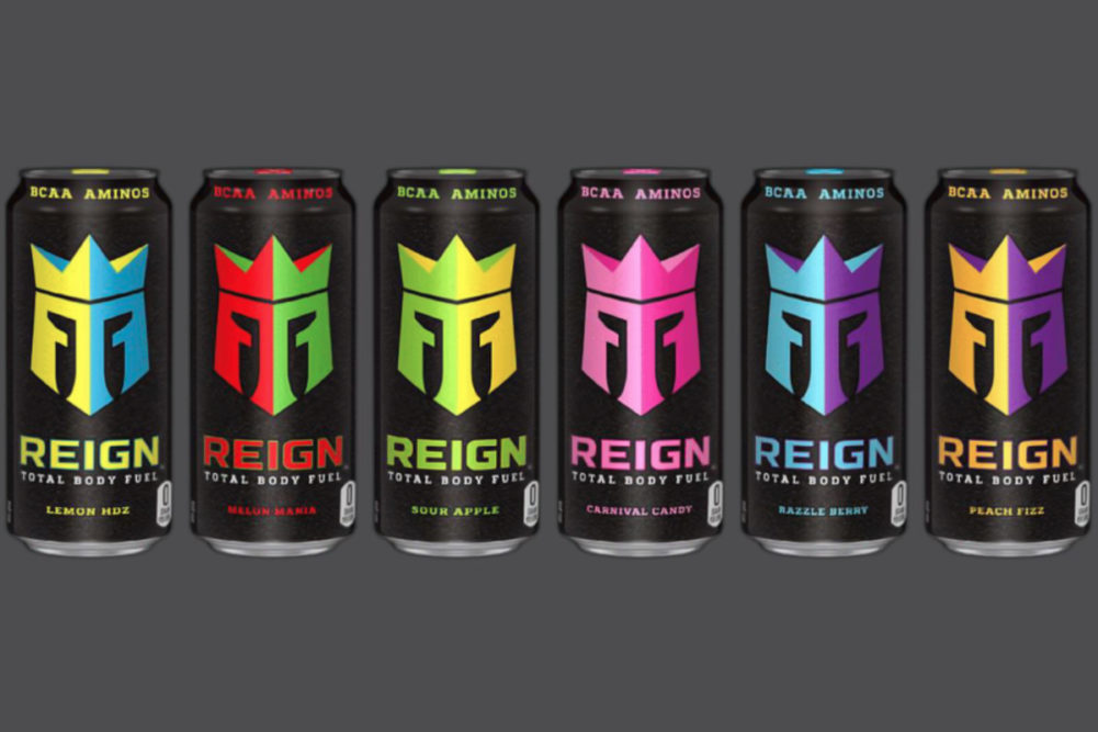 Monster Reign energy beverages