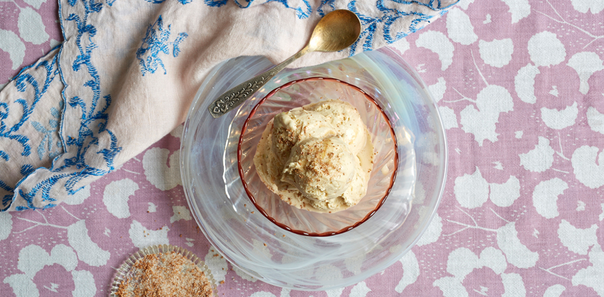 Salt & Straw fish sauce caramel and palm sugar ice cream