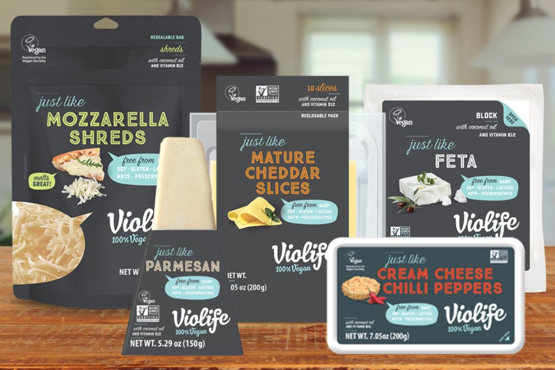 Arivia Violife plant-based cheese products