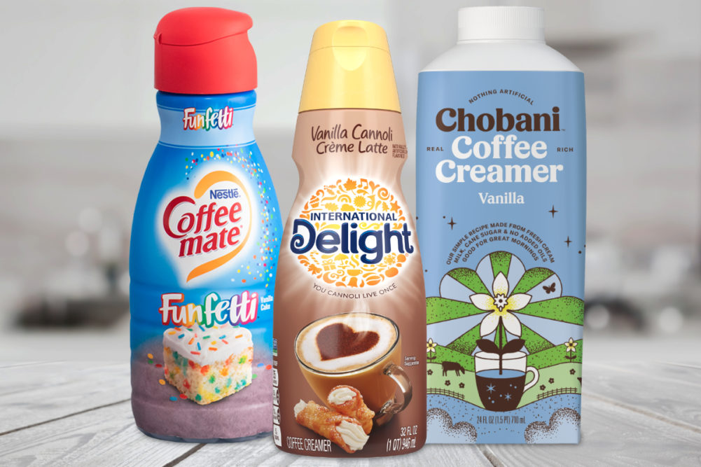 New coffee creamers from Nestle, Danone and Chobani