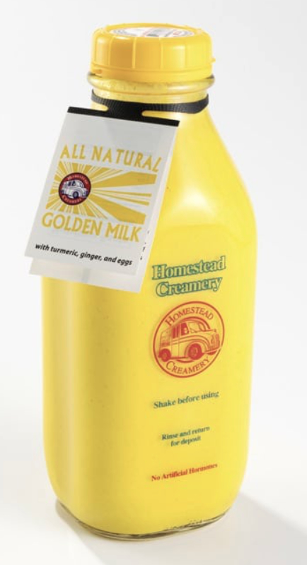 Homestead Creamery golden milk