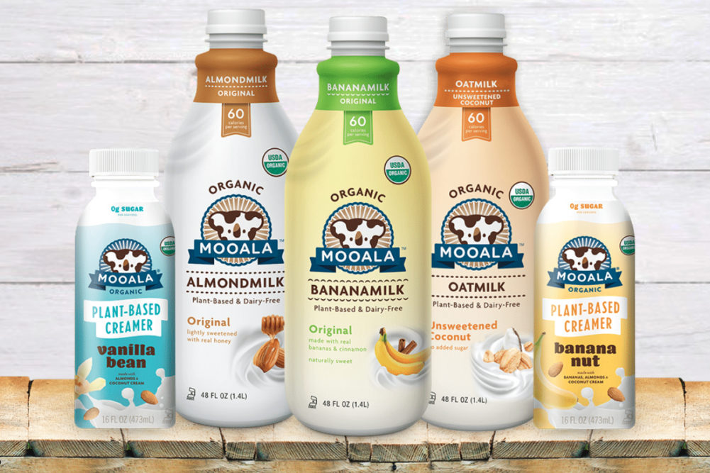 Mooala plant-based beverages and creamers