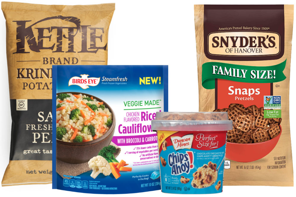 Campbell Soup and Conagra Brands products
