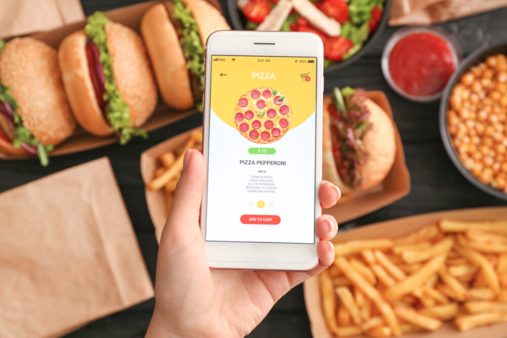 Food service delivery app