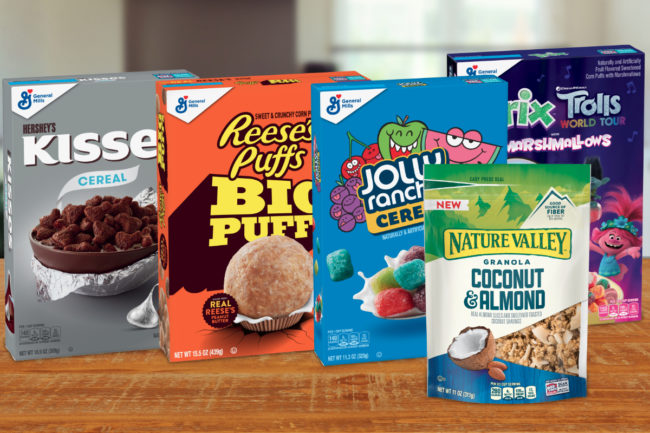General Mills new cereals for 2020