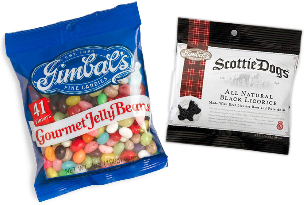 Gimbal’s jellybeans and Scottie Dogs licorice
