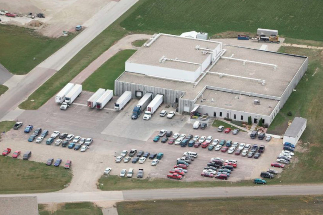 J&B Group beef processing facility in Pipestone, Minnesota