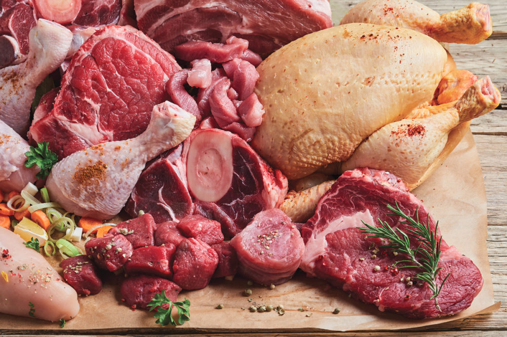 Meat and poultry products