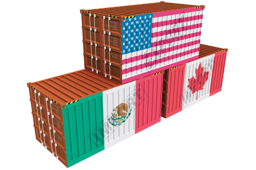 USA, Mexico and Canada cargo