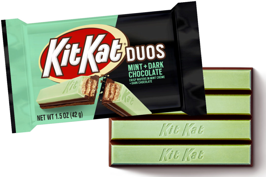 Kit Kat Duos Mint + Dark Chocolate, Hershey