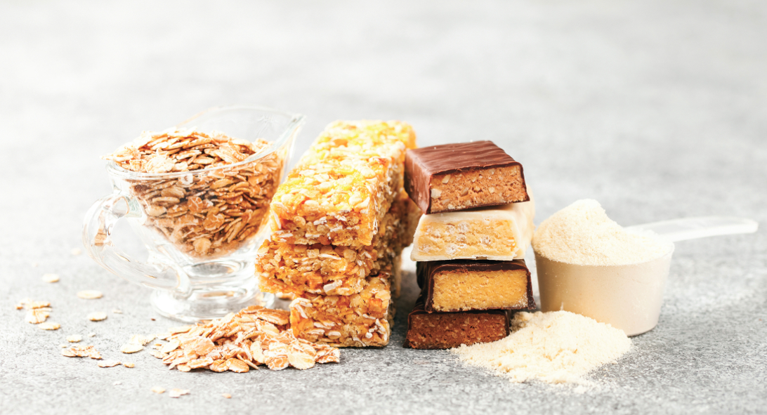 Plant protein bars