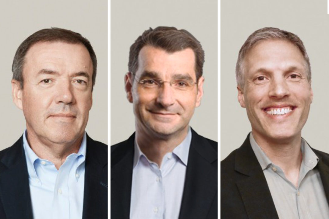 Bunge Agribusiness leadership: Raul Padilla, Christos Dimopoulos and Brian Zachman