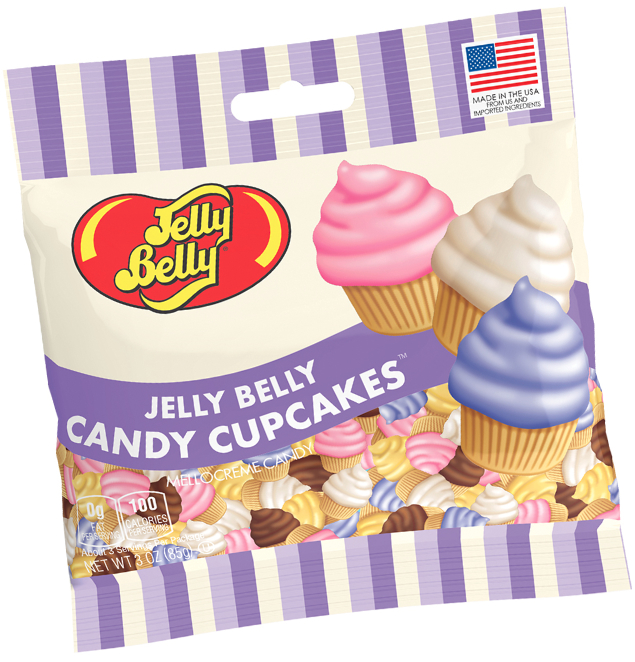 Jelly Belly Candy Cupcakes