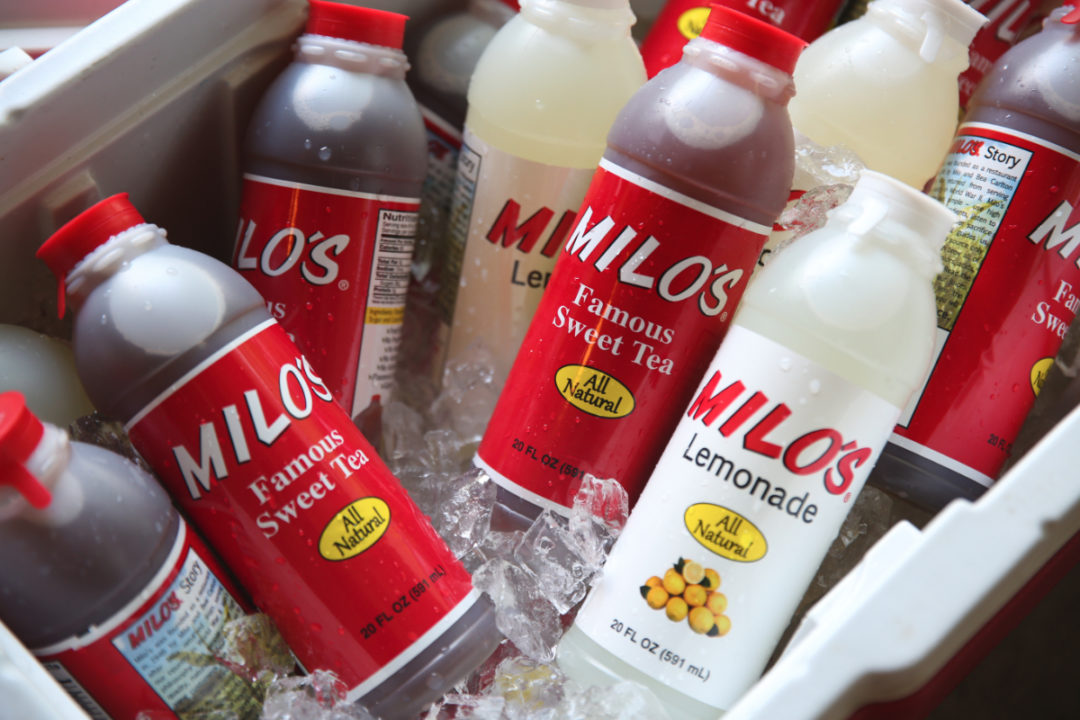 Milo’s Tea Co. beverages