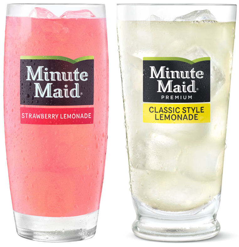 Minute Maid lemonades, Coca-Cola