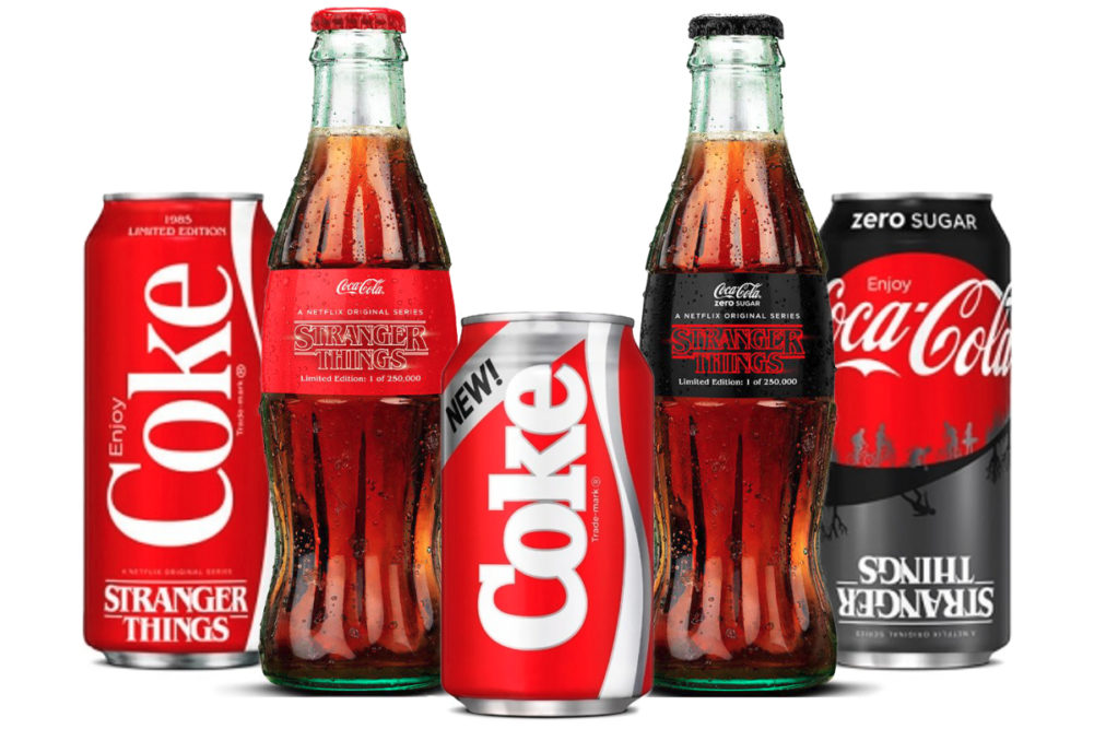 Stranger Things Coca-Cola and New Coke