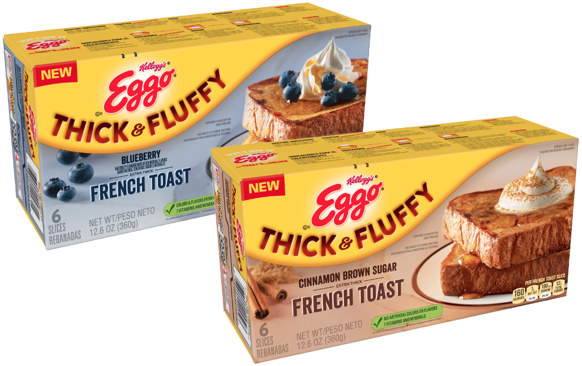 Kellogg Eggo Thick & Fluffy French Toast