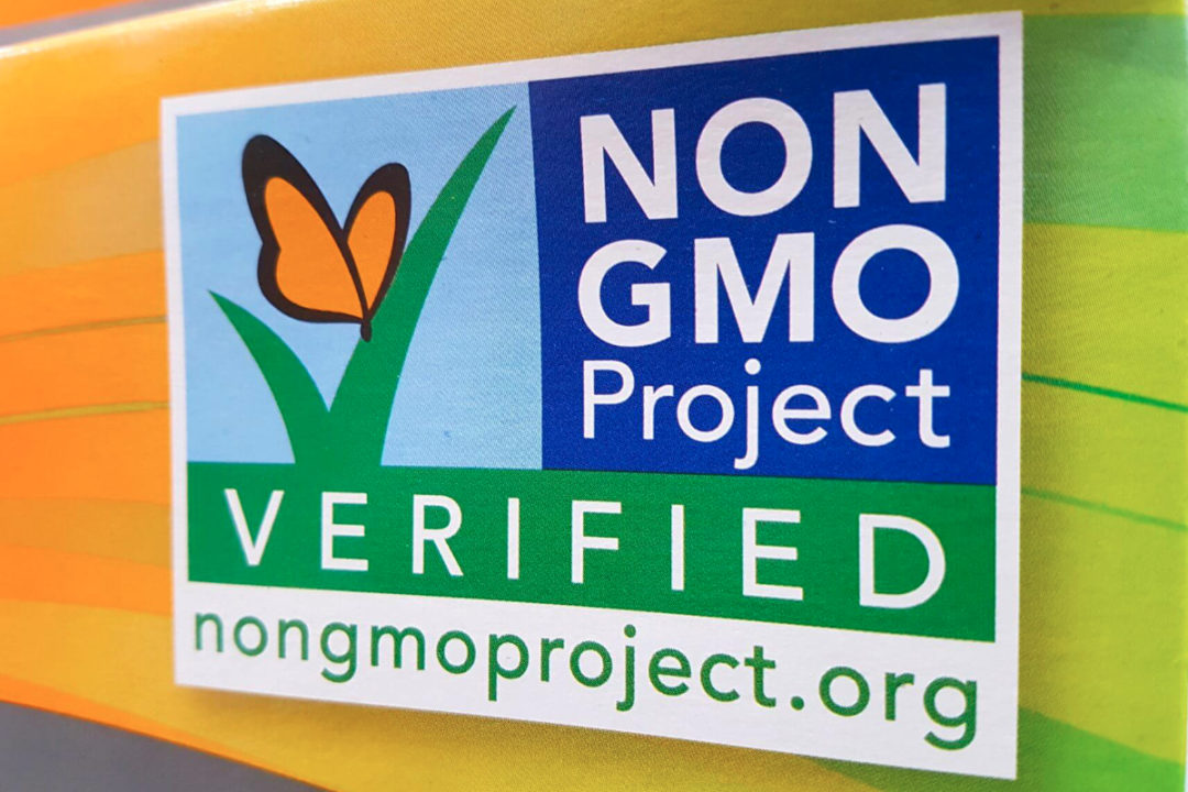 Non-GMO Project verified seal