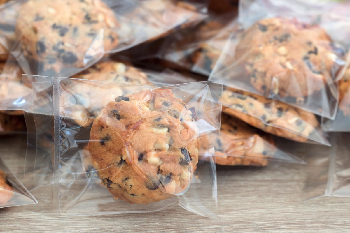 Individually wrapped cookies