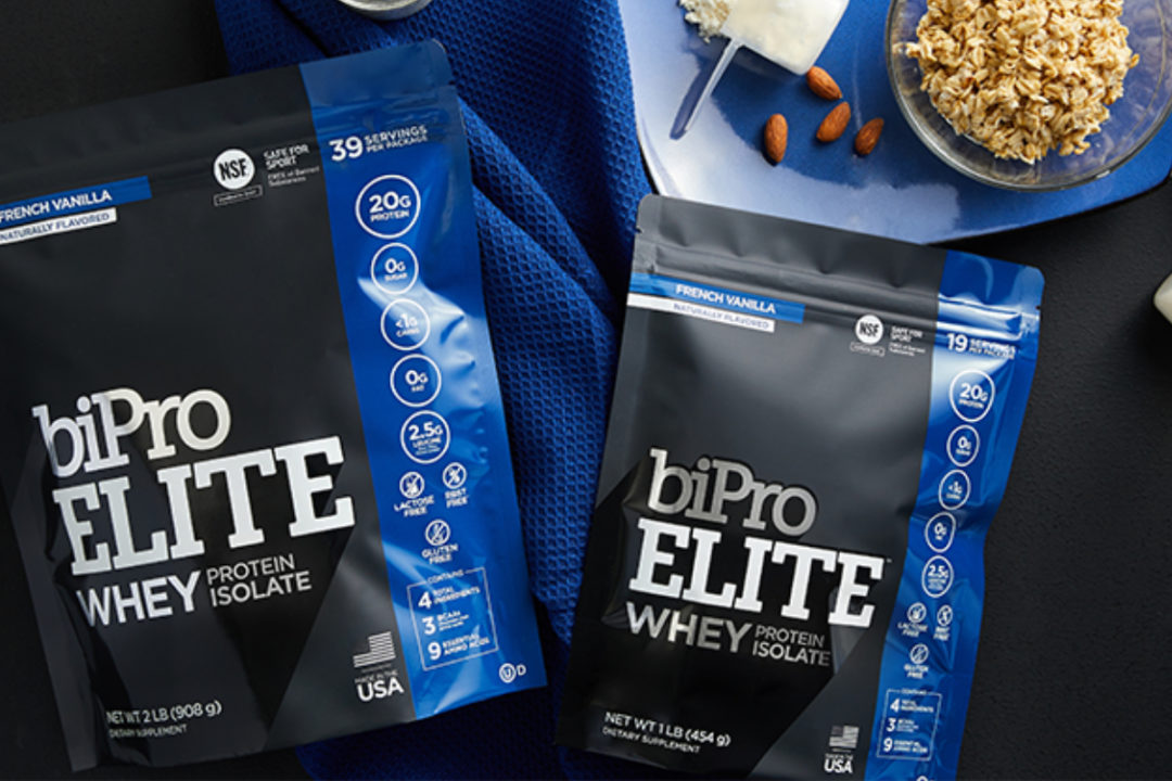 BiPro Elite whey protein powder