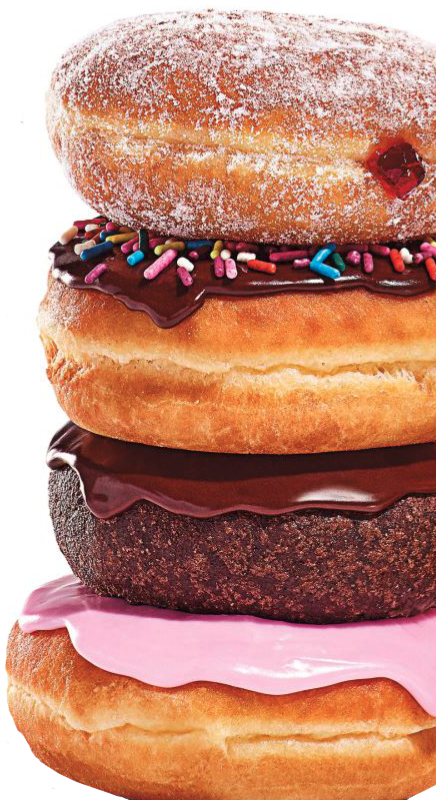 Dunkin' donuts stack