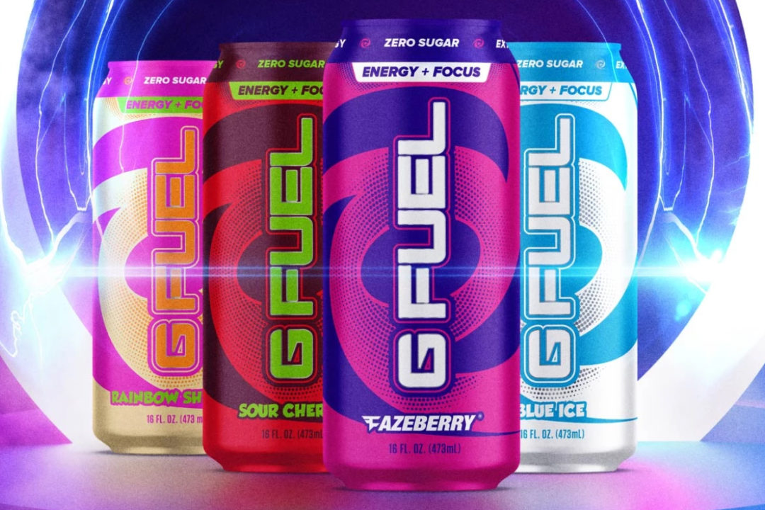 G Fuel Energy Formula ready-to-drink energy beverages for gamers