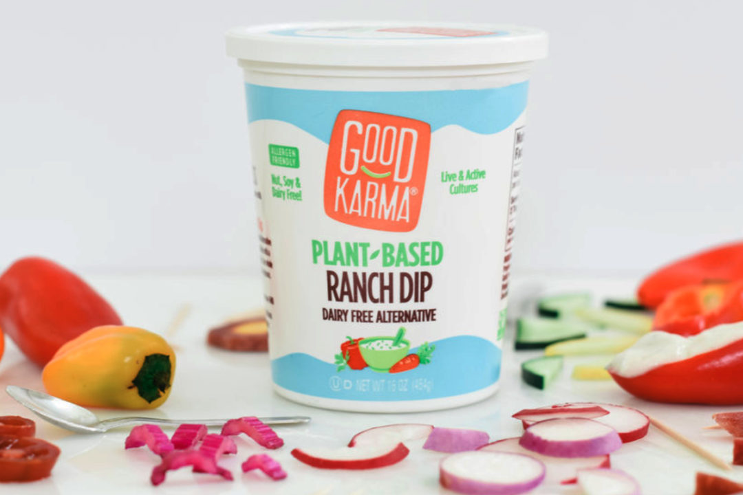 Good Karma Foods plant-based ranch dip