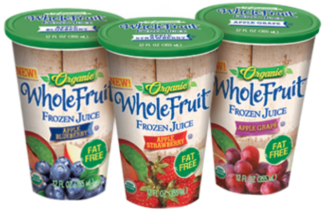 Whole Fruit frozen juices, J&J Snack Foods