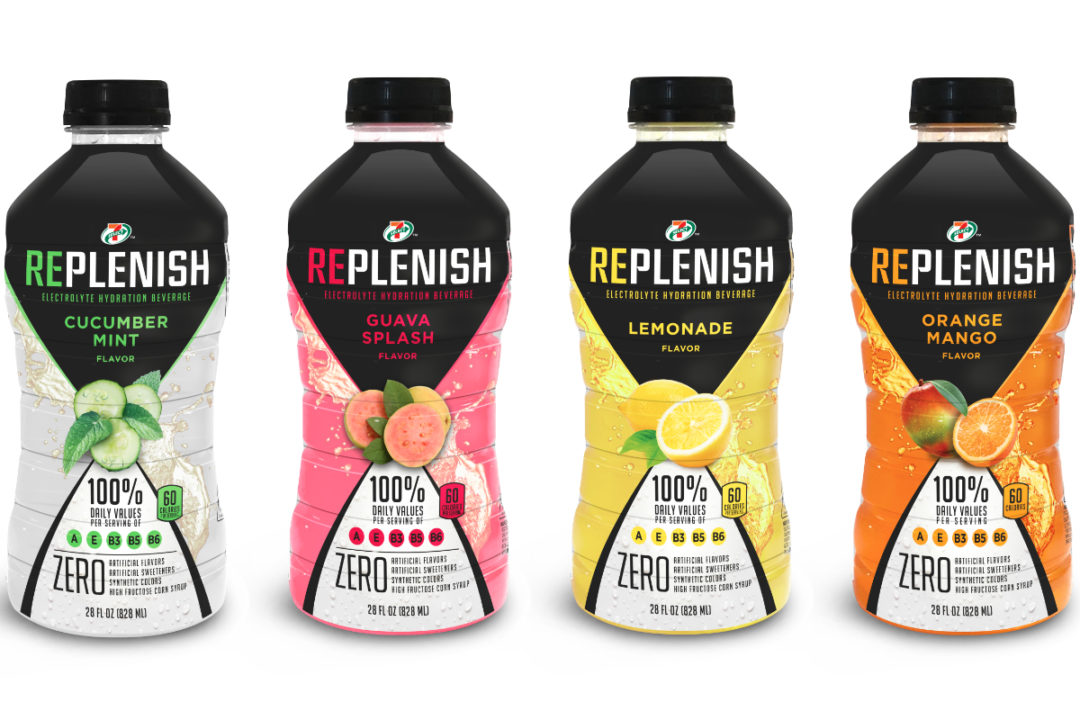 7-Eleven 7-Select Replenish sports drinks