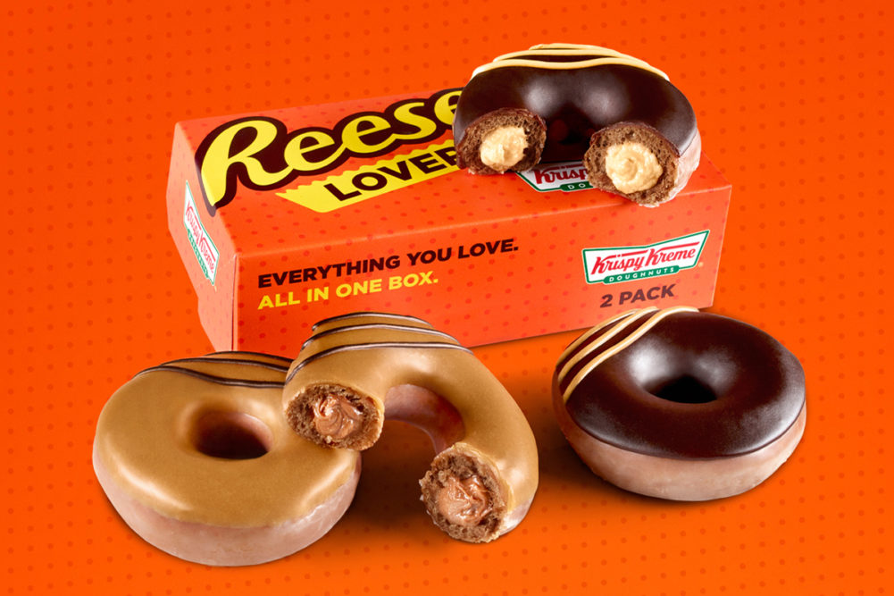 Krispy Kreme Reese's donut