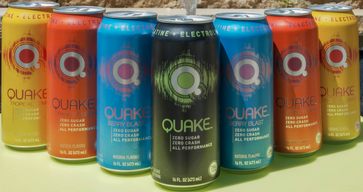 7-Eleven Quake energy drinks