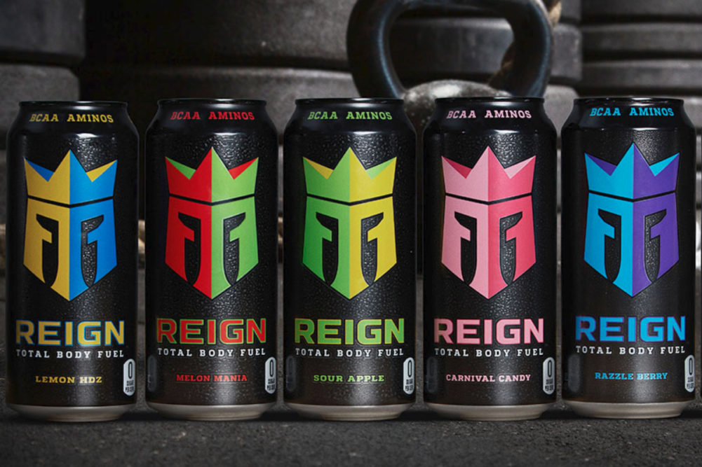 Reign Total Body Fuel beverages, Monster