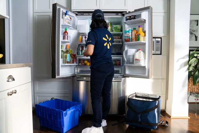 Walmart in-home grocery delivery