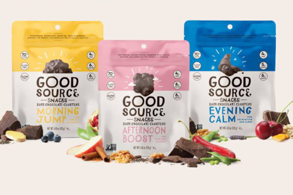 Good Source Foods functional chocolate clusters