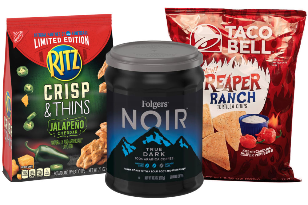 New products from J.M. Smucker, Mondelez, Taco Bell