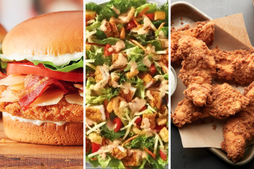 New menu items from Burger King, Wendy's and Buffalo Wild Wings