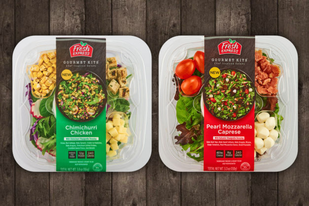 New Fresh Express salad kits channel restaurant recipes