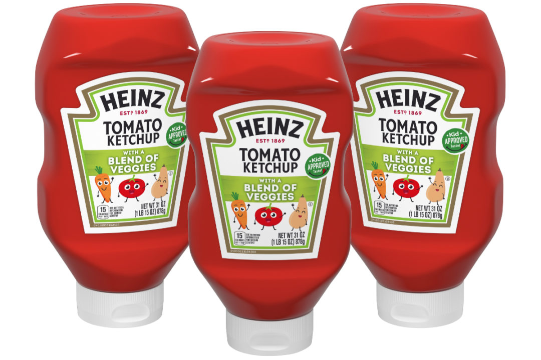Heinz Tomato Ketchup with a Blend of Veggies
