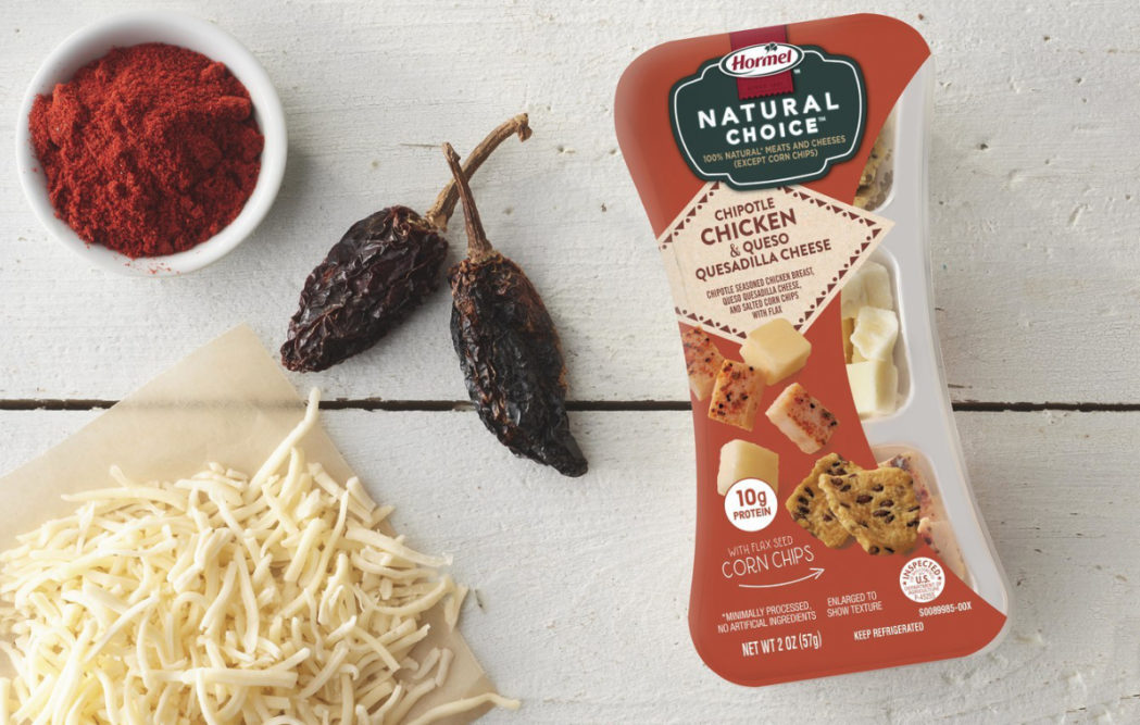 Hormel Natural Choice Chipotle Chicken snack packs