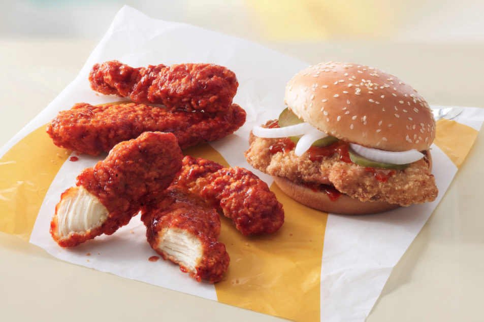 McDonald's serves spicy new sandwich and chicken tenders