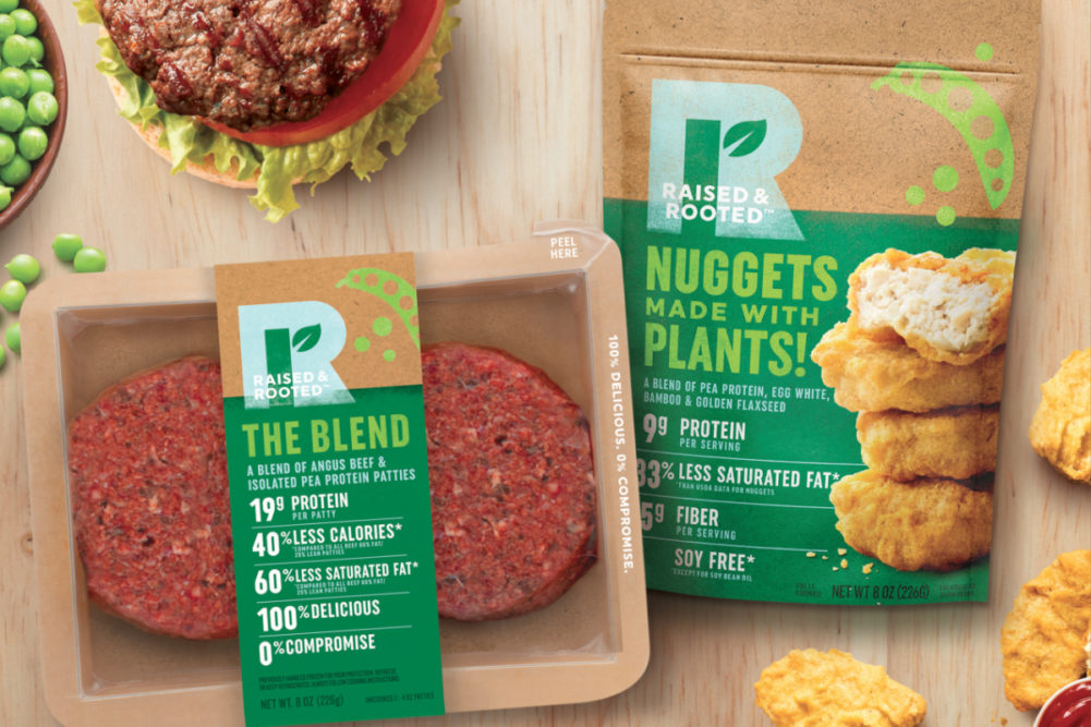 Tyson Raised & Rooted plant-based meats