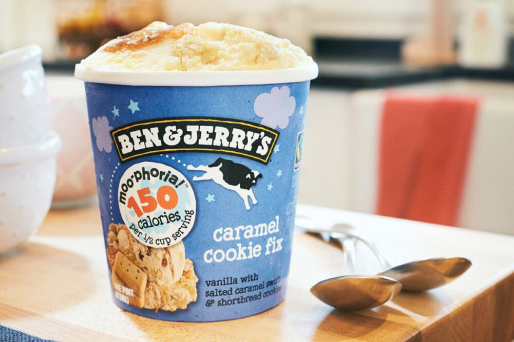 Ben & Jerry's ice cream pint