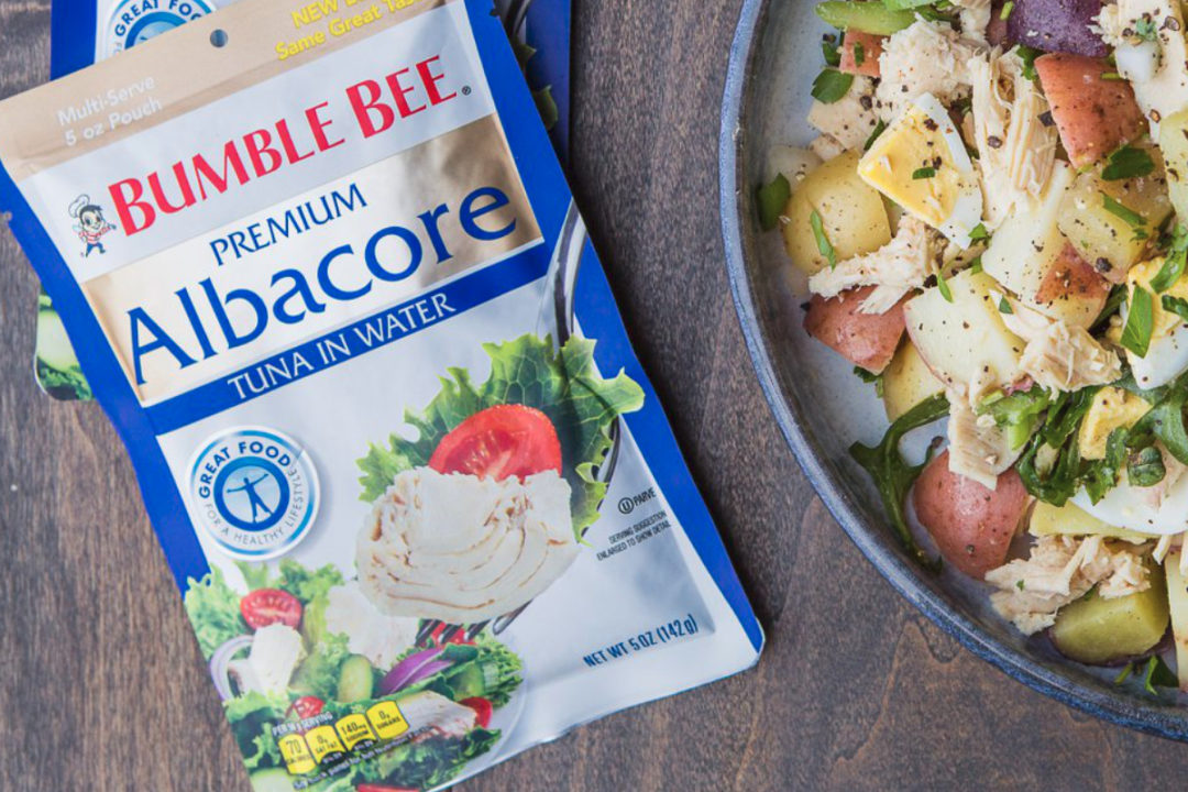 Bumble Bee Foods albacore tuna pouches
