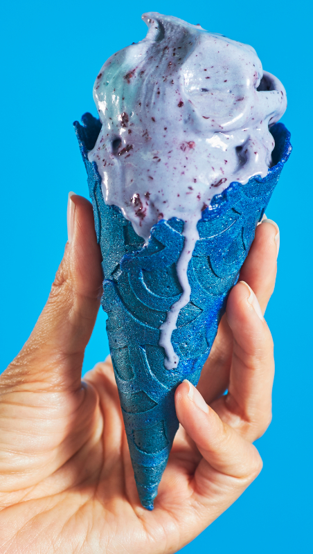 Eclipse ice cream cone
