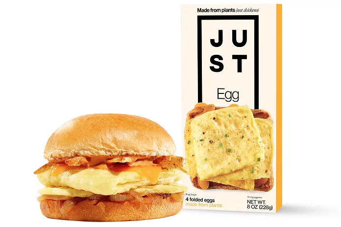 Plant-based folded eggs set to land in the freezer aisle