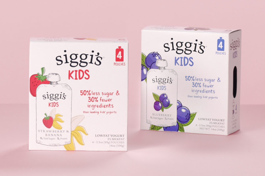 Siggi's Kids yogurt pouches