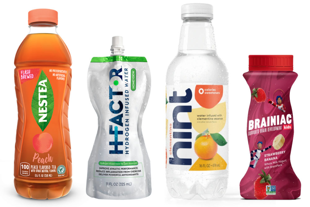 New beverages with a reduced sugar positioning